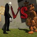 Slenderman VS Freddy The Fazbear