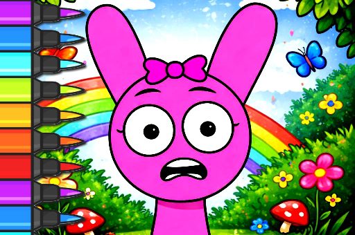 Easy Coloring Sprunki Time game on Video-Igrice.com