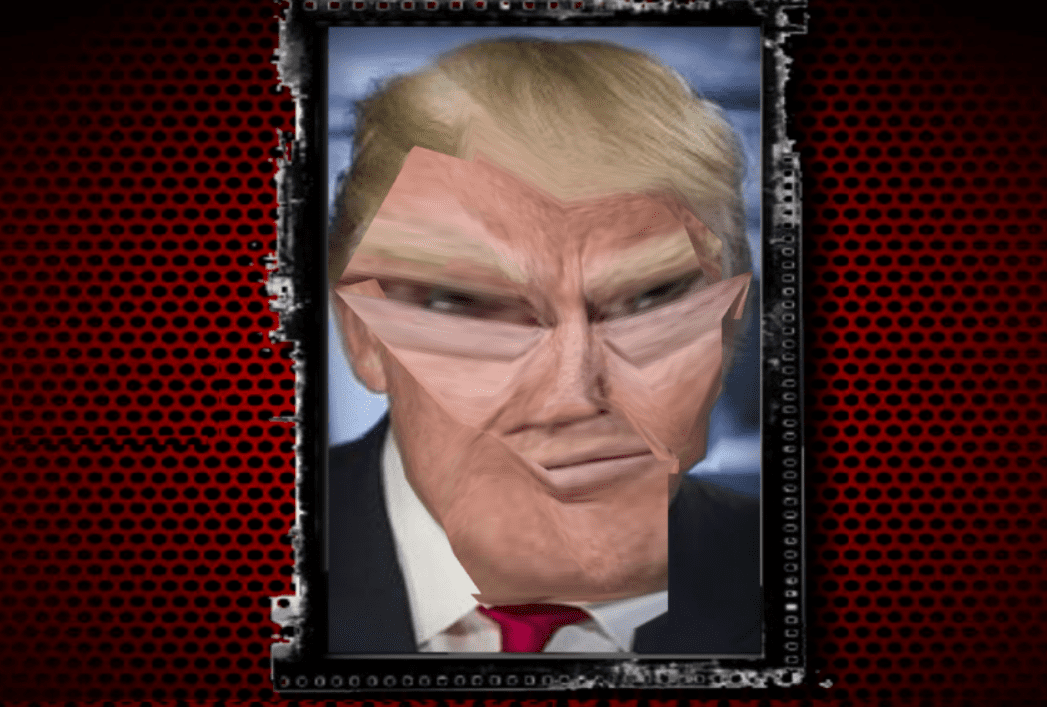 Trump Funny face HTML5 game on Video-Igrice.com