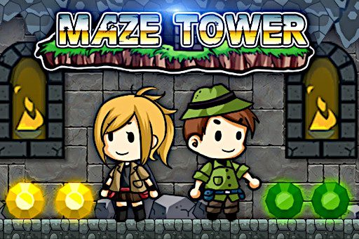 Maze Tower Game game on Video-Igrice.com