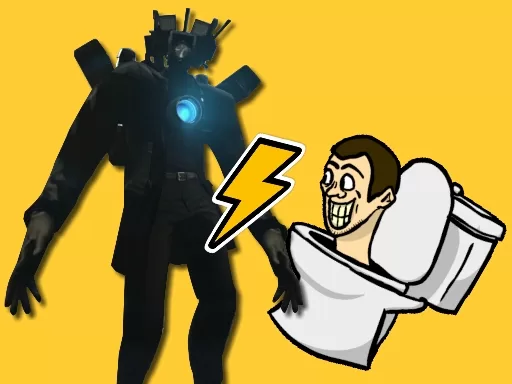 Skibidi Toilet Rush game on Video-Igrice.com