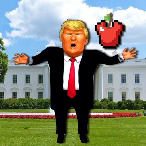 Trump Apple Shooter game on Video-Igrice.com