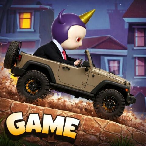 Labubu Wheelie Challenge game on Video-Igrice.com