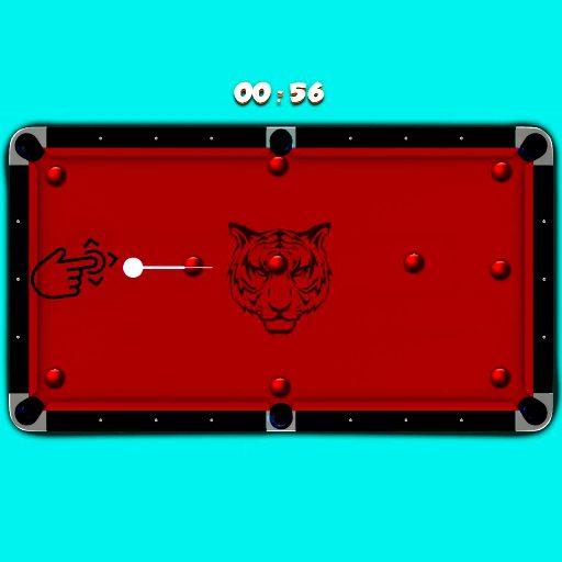 Red Ball Pool game on Video-Igrice.com