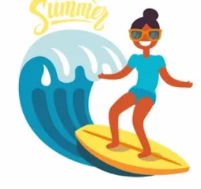 Bikini Surfing Rescue game on Video-Igrice.com