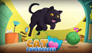 Cat Lovescapes game on Video-Igrice.com