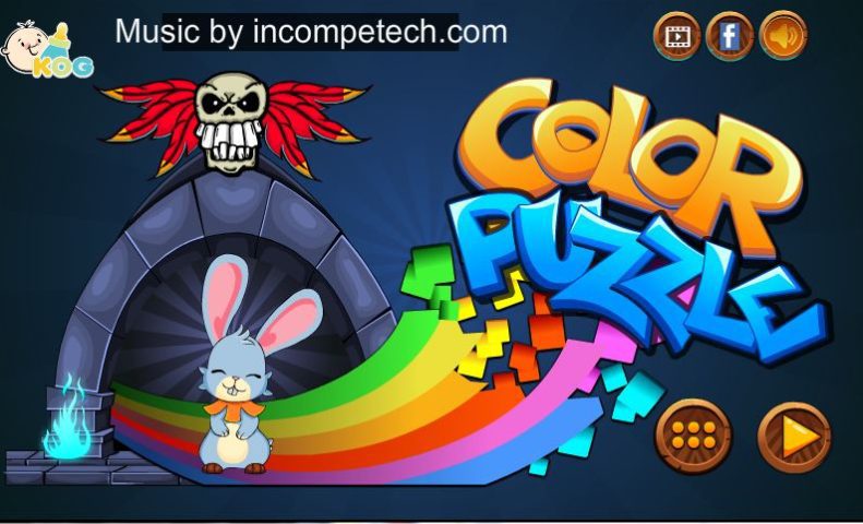 Color Puzzle game on Video-Igrice.com