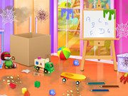 Daddy Messy House Cleaning game on Video-Igrice.com