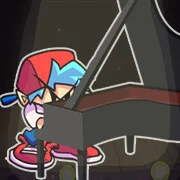 FNF RUSH E but BOYFRIEND plays it on Piano game on Video-Igrice.com