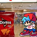 Get ready to groove to the rhythm in FNF VS Doritos: The Awesome Chip Mod, a hilarious addition to Friday Night Funkin'