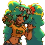 FNF vs Brazilian Miku Oneshot!