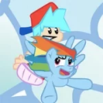 FNF with Rainbow Dash Flying