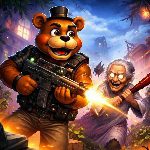 Freddy VS Evil Granny Shooter Rush