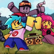 Funkin on the Heights! Roblox FNF game on Video-Igrice.com