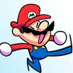 FNF Any Percentage vs Speedrunner Mario