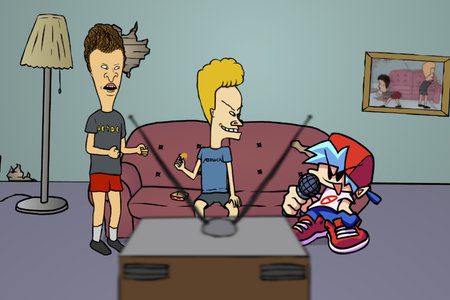 FNF: Beavis and Butt-Head Do Funkin game on Video-Igrice.com