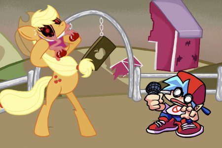 FNF: Equestrian Escapade (MLP Creepypasta) game on Video-Igrice.com