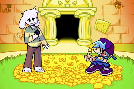 FNF: His Mod (VS Asriel) game on Video-Igrice.com