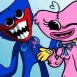 FNF: Huggy Wuggy and Kissy Missy Sings Playtime