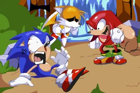 FNF Lock-On: Sonic VS Knuckles game on Video-Igrice.com