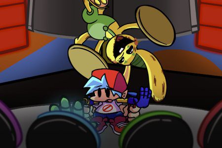 FNF: Poppy Funktime (VS Bunzo Bunny) game on Video-Igrice.com