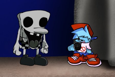 FNF: Slaughtering Night at Bikini Bottom game on Video-Igrice.com