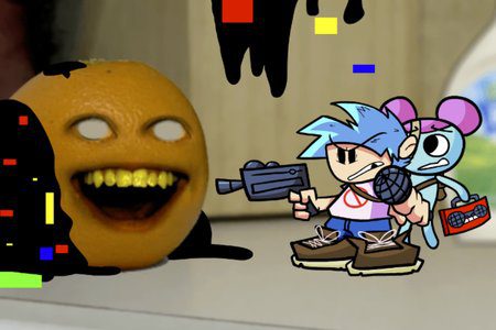 FNF VS Annoying Pibby Orange game on Video-Igrice.com