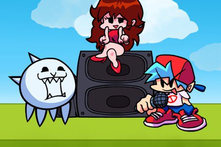 FNF VS Battle Cats game on Video-Igrice.com