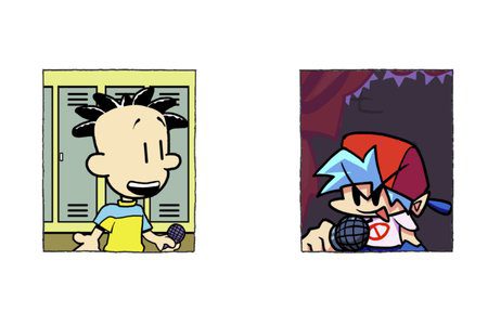 FNF VS Big Nate game on Video-Igrice.com