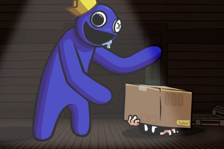 FNF VS Blue from Rainbow Friends game on Video-Igrice.com