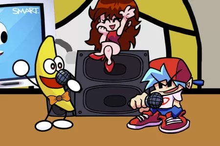 FNF VS Dancing Banana: Shovelware’s Brain game on Video-Igrice.com