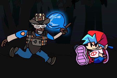 FNF VS Demoman game on Video-Igrice.com