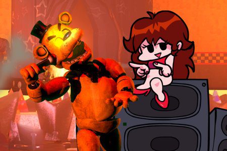 FNF VS Freddy Fazbear game on Video-Igrice.com