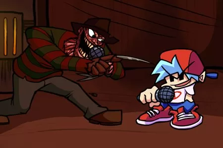 FNF VS Freddy Krueger game on Video-Igrice.com