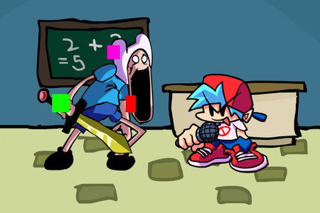 FNF VS Glitched Finn game on Video-Igrice.com