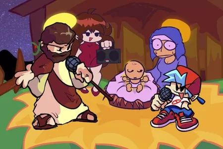 FNF VS Jesus Christ: Funked Birth game on Video-Igrice.com