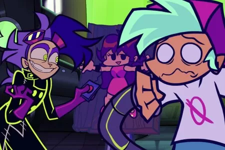 FNF VS KittenStein game on Video-Igrice.com