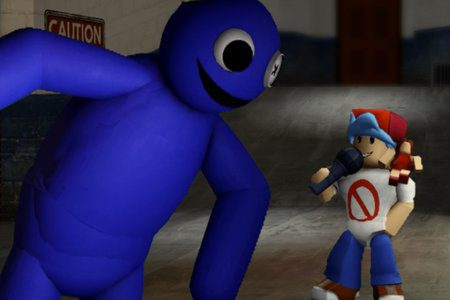 FNF VS Rainbow Friends game on Video-Igrice.com