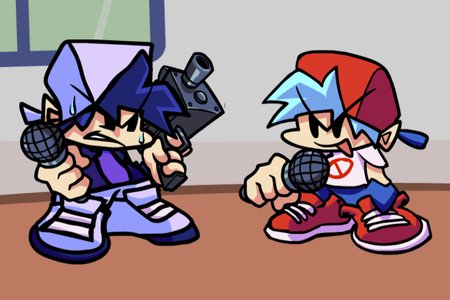 FNF VS Rhys Moon v2 game on Video-Igrice.com