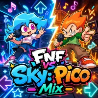 FNF VS Sky: Pico Mix game on Video-Igrice.com