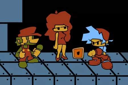 FNF VS Super Mario game on Video-Igrice.com
