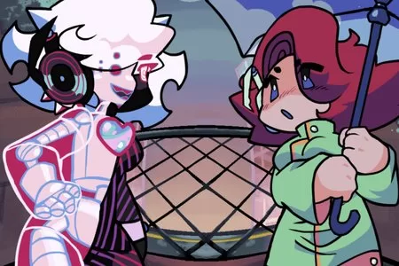 FNF VS Vinyl Girl game on Video-Igrice.com