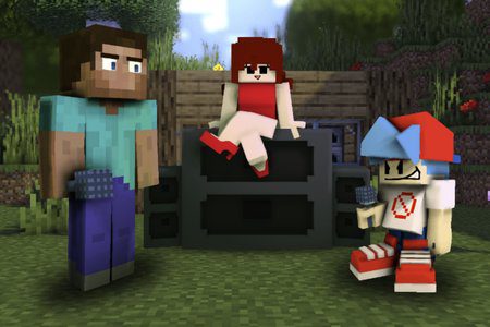 FNF: Week 64 (VS Steve) Game game on Video-Igrice.com