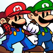 FNF vs Mario & Luigi Rebooted game on Video-Igrice.com
