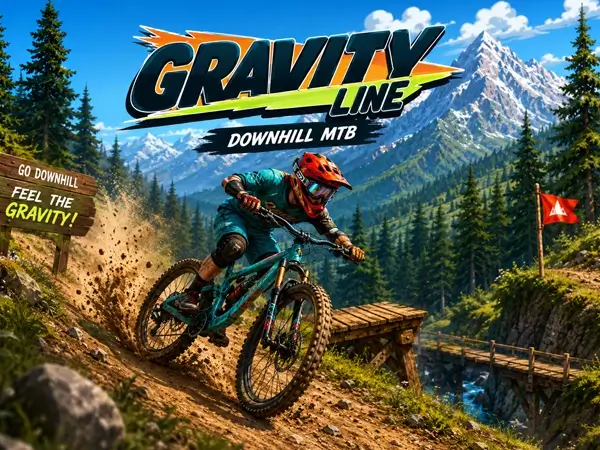 Gravity Line: Downhill MTB game on Video-Igrice.com