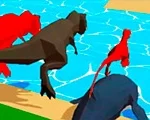 Dino Transform Race Game