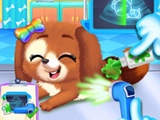 Newborn Puppy Dog Salon game on Video-Igrice.com