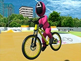 Squid Game: BMX Freestyle game on Video-Igrice.com