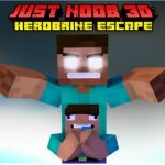 Just Noob 3D: Herobrine Escape game on Video-Igrice.com
