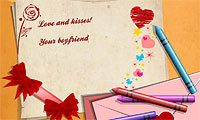 Love Letter Decoration game on Video-Igrice.com